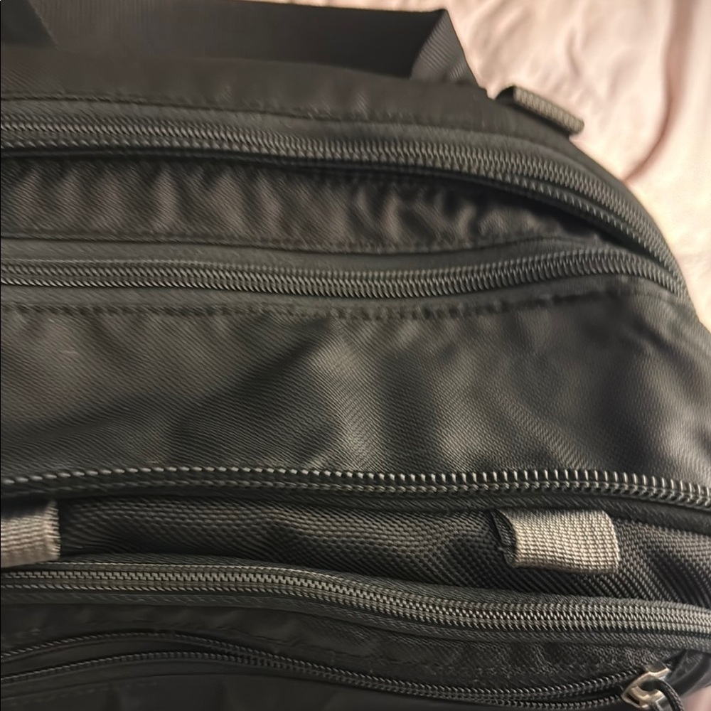 Black Men's Backpack - Picture 9 of 16
